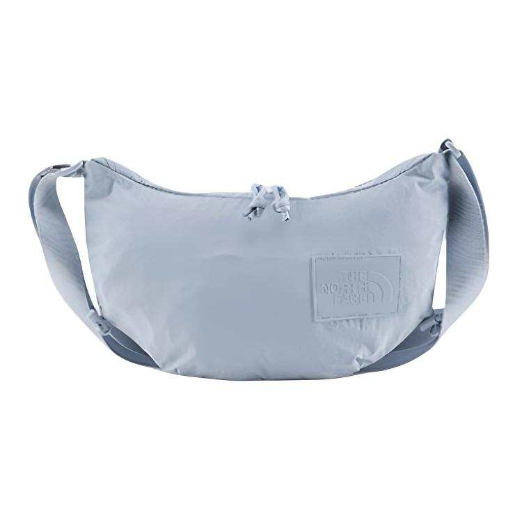 THE NORTH FACE Never Stop Two Way Zip Closure Crossbody Bags Women's Cosmic Black & Frost Gray