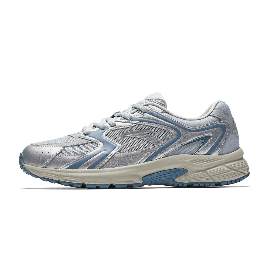 Anta Low top Running Shoes Men's Gray Silver Blue