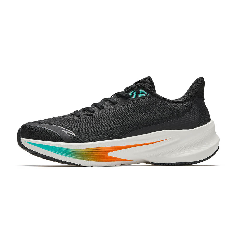 Anta Stinger 7 A SHOCK Technology Running Shoes Men's Black Green
