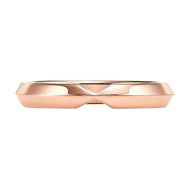TIFFANY & CO. The Tiffany® Setting Rings Unisex Rose Gold