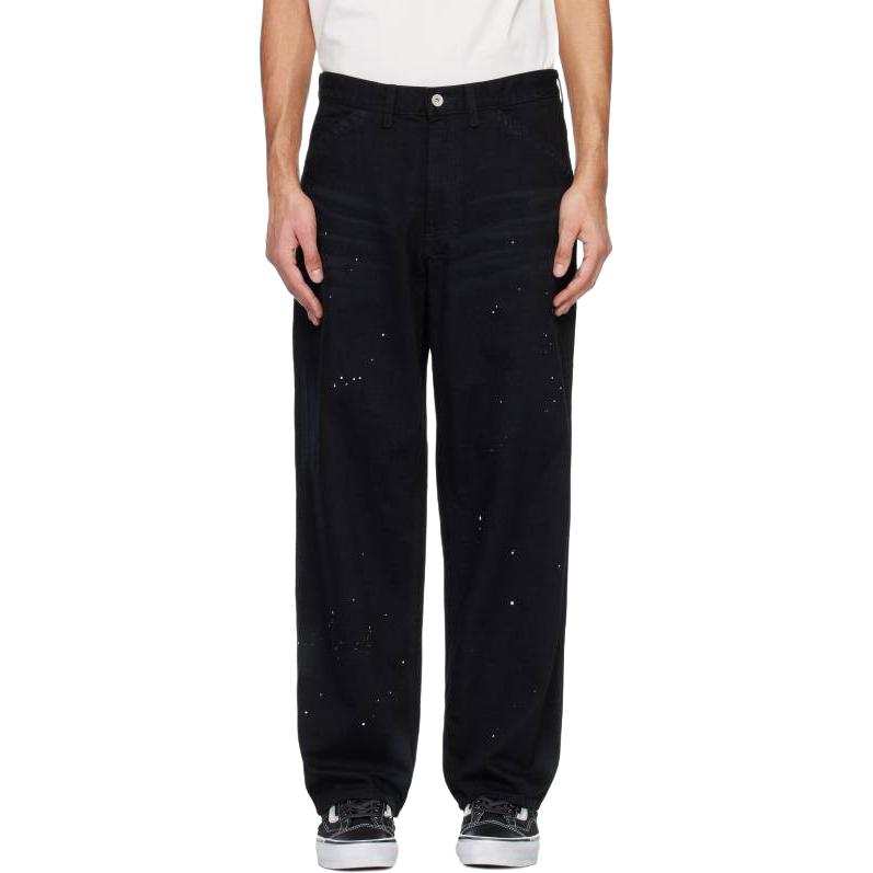 NEIGHBORHOOD Black Washed Utility Jeans Men's