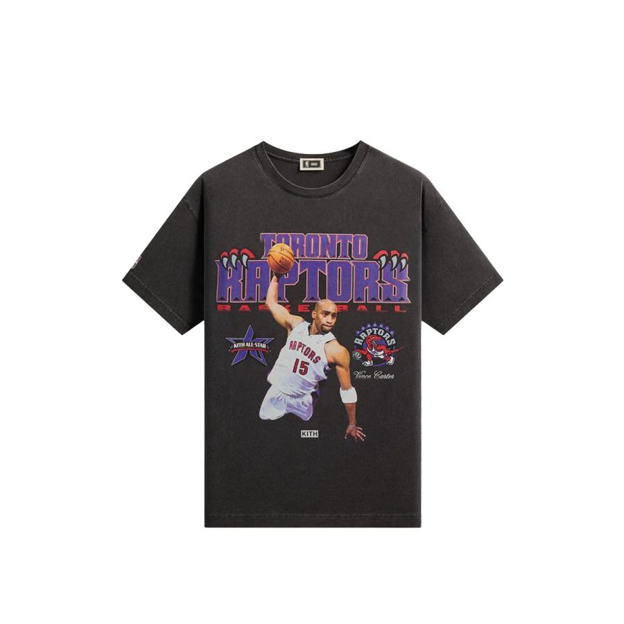 KITH KITH X NBA T Shirts Men's Black Crew Neck Moderate