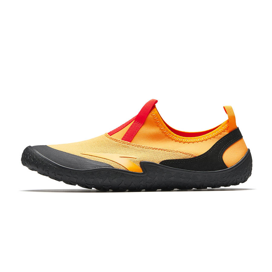 Anta Explore The Wild Breathable Lightweight Low top Outdoor Shoes Men's Orange Black