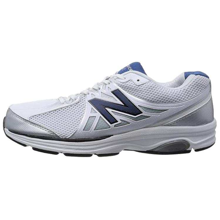 New Balance New Balance NB 847 Synthetic Leather Cushioning Breathable Rebound Running Shoes Men's White Silver