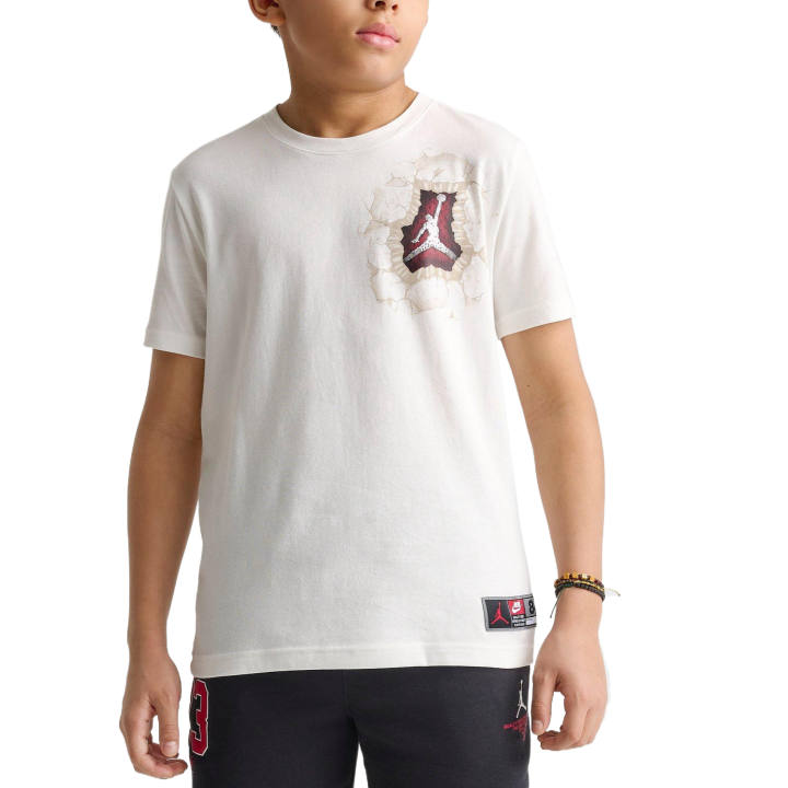 Jordan Jordan Kids T Shirts Crew Neck Moderate