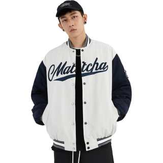 MATCHA STORY Baseball Jacket Unisex