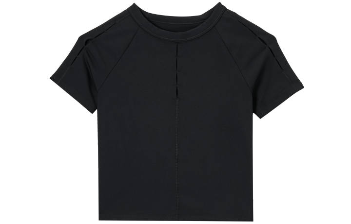 Nike Nike T Shirts Women's Black Crew Neck Moderate Other