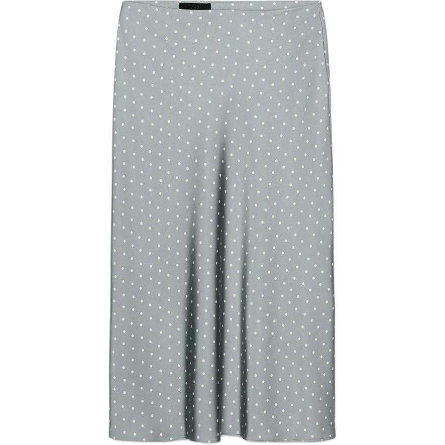 ZARA Casual Long Skirts Women's Blue/White Moderate