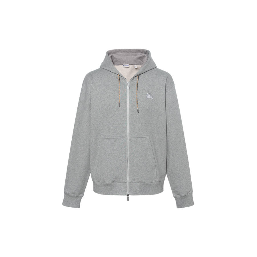 Burberry check-detail hoodie