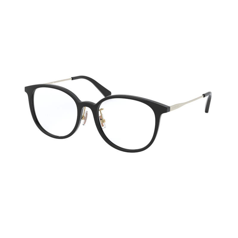 COACH COACH Irregular Shape Eyeglass Frames Women's Black