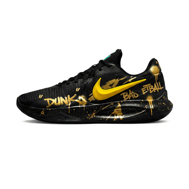 Nike Nike Precision 6 Black Gold Warrior Low top Fashion Men's