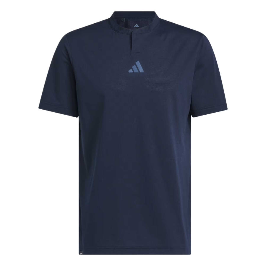 Adidas Adidas Golf Clothing Men's Collegiate Marine Blue Stand Collar Moderate
