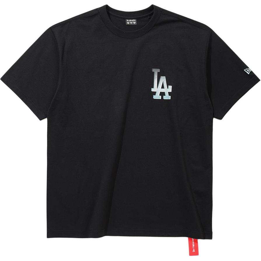 New Era x MLB HALFTONE RS62 LOSDOD BLK T Shirt Korean Style Unisex