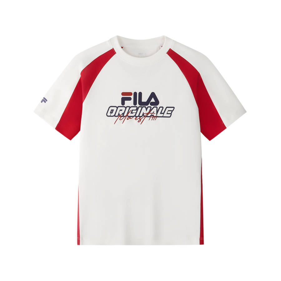 FILA KIDS Short Sleeved T Shirts Cloud White Kids'