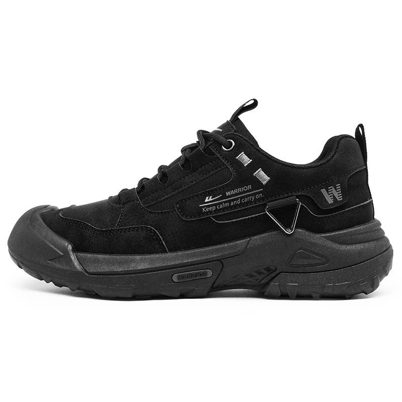 Warrior Moisture Wicking Balance Abrasion Resistant Low top Casual Shoes Men's Black