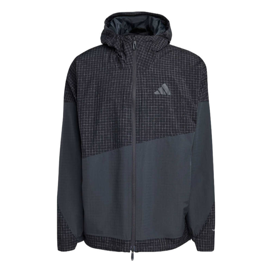 Adidas Adidas Jackets Men's Black/Carbon Hooded Moderate Other