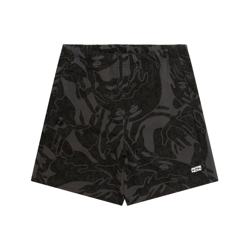 Aape Aape logo print shorts