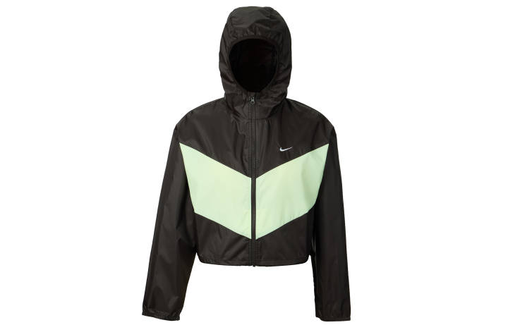 Nike Nike Sportswear SS25 WINDRUNNER Jacket Women's Satin Brown/Light Yellow Green/White