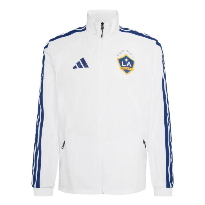 Adidas Adidas Jackets Men's White/Dark Blue Stand Collar Moderate Other