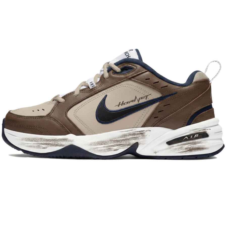 Nike Nike Air Monarch 4 Three Times Laboratory, Sandstorm Battle Scars Abrasion Resistant Slip Resistant Low top
