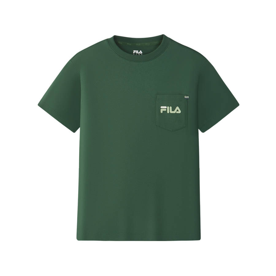 FILA KIDS Short Sleeved Alpine Green Kids'