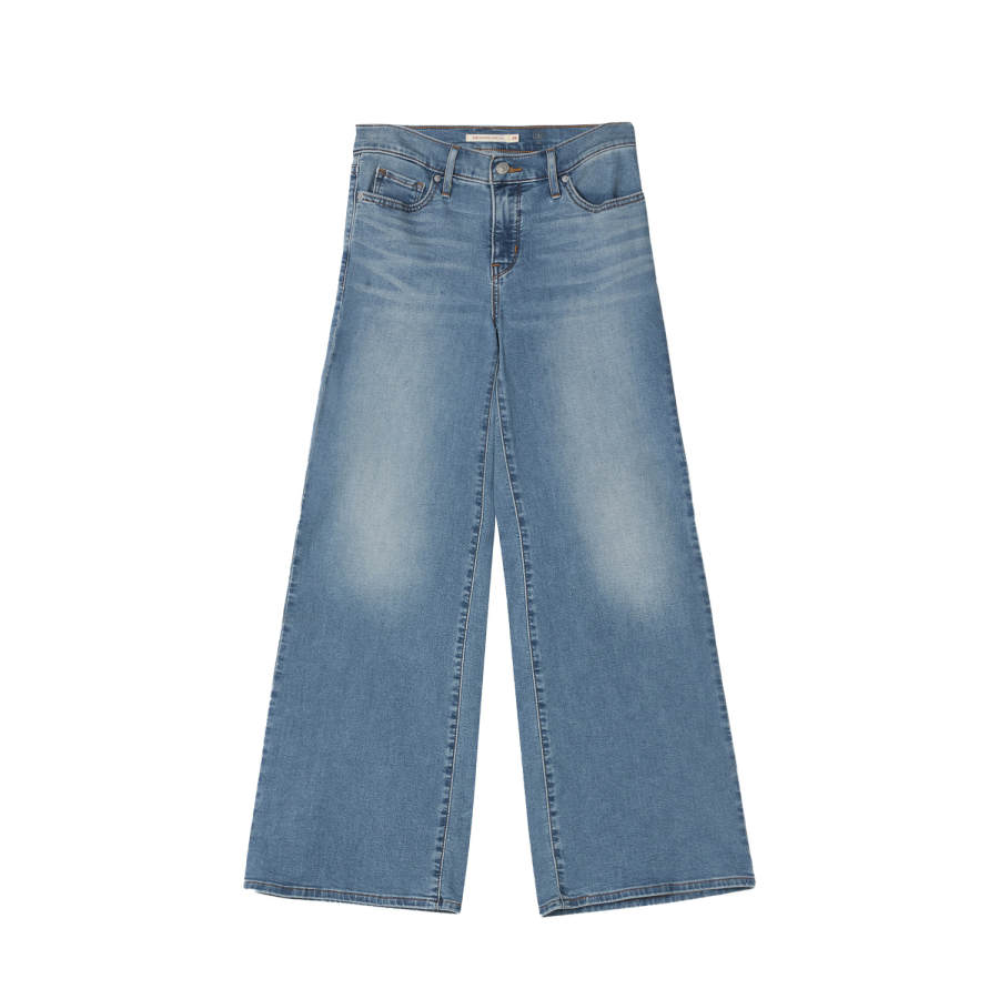 Levis Jeans Women's Light Blue Moderate Wide Leg Pants