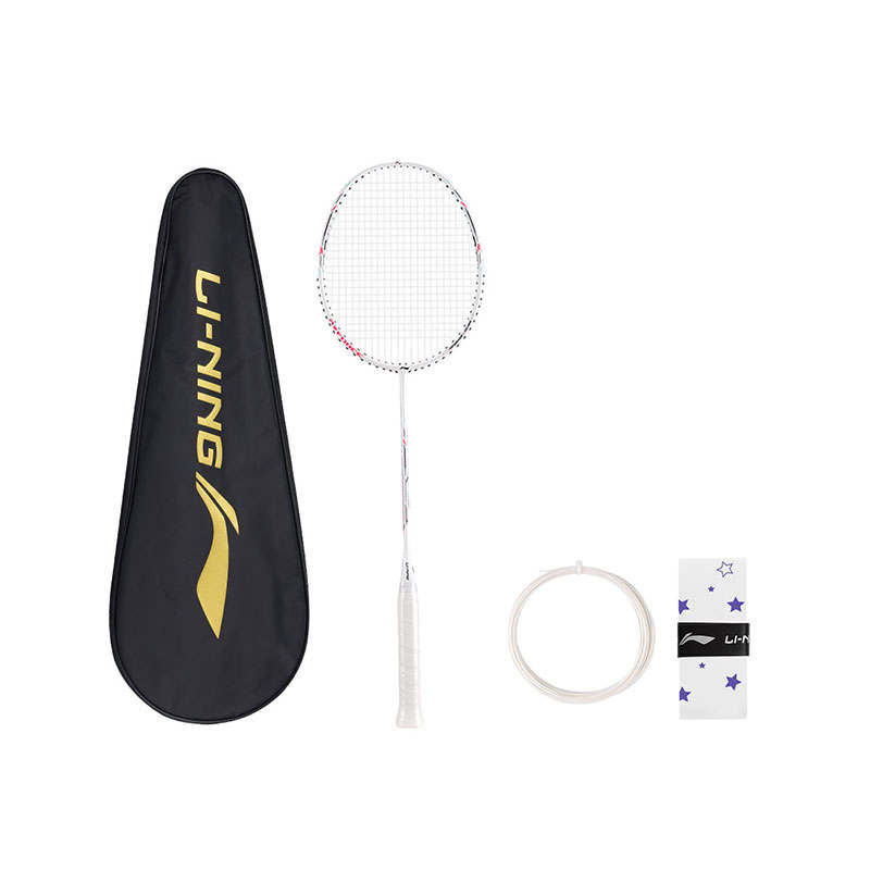 Li-Ning Li Ning Thunder Mini Cannon Full Carbon Badminton Rackets Offensive Type Heavy Head, Stiff Shaft Entry level