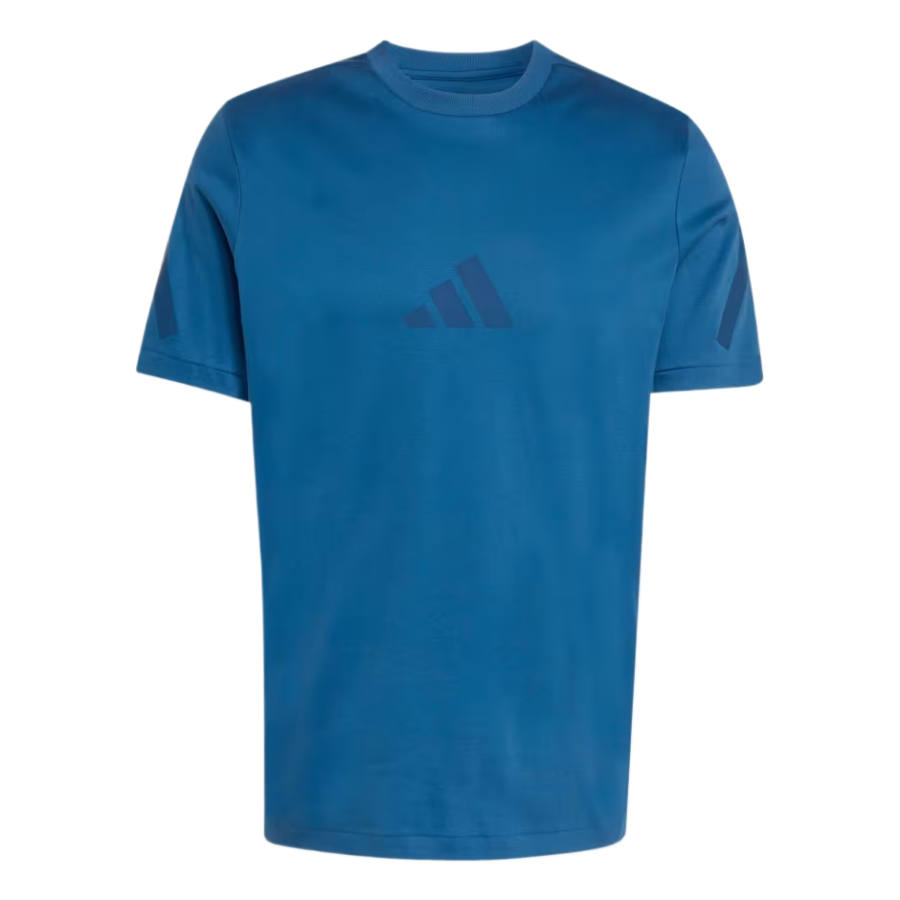 Adidas Adidas ZNE T Shirts Men's Dark Gasoline Crew Neck Moderate