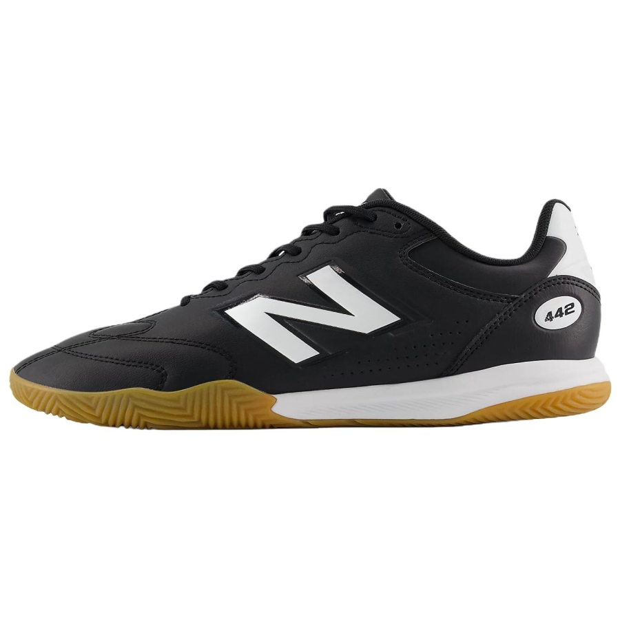 New Balance New Balance NB 442 Team V3 Soccer Shoes Men's Black White
