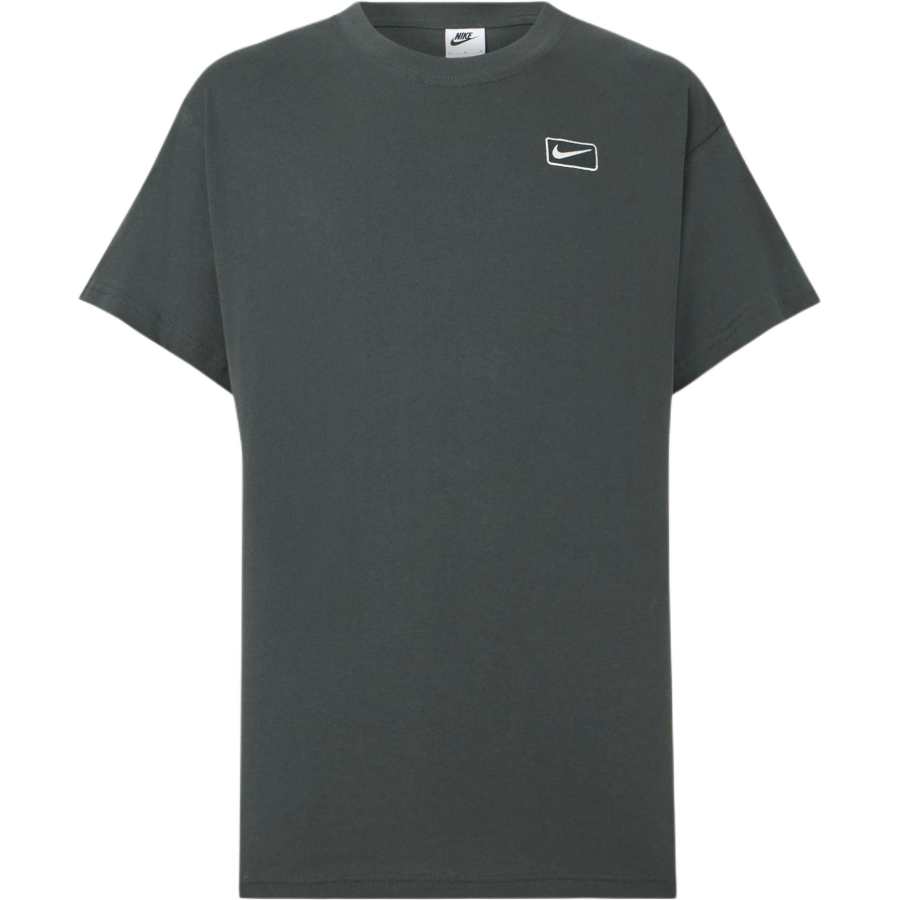 Nike Nike Sportswear T Shirts Men's Charcoal Gray Crew Neck