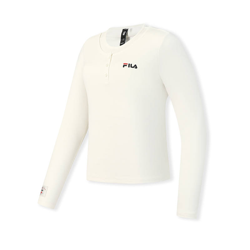 FILA Tennis T Shirt Women's Cloud Peak White