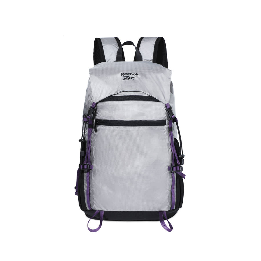 Reebok Reebok Fabric Backpack Regular Unisex Gray Purple/Black