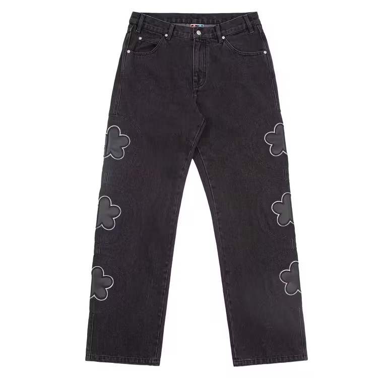 Vandy The Pink Jeans Unisex Black Moderate Straight Fit Pants
