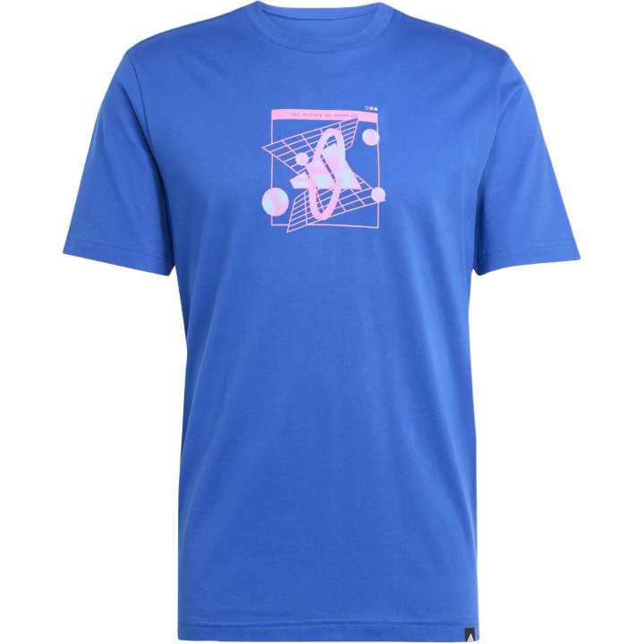 Adidas Adidas T Shirts Men's Blue Crew Neck