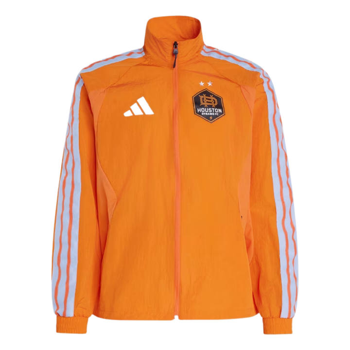 Adidas Adidas Jackets Men's Orange/White Stand Collar Moderate Other