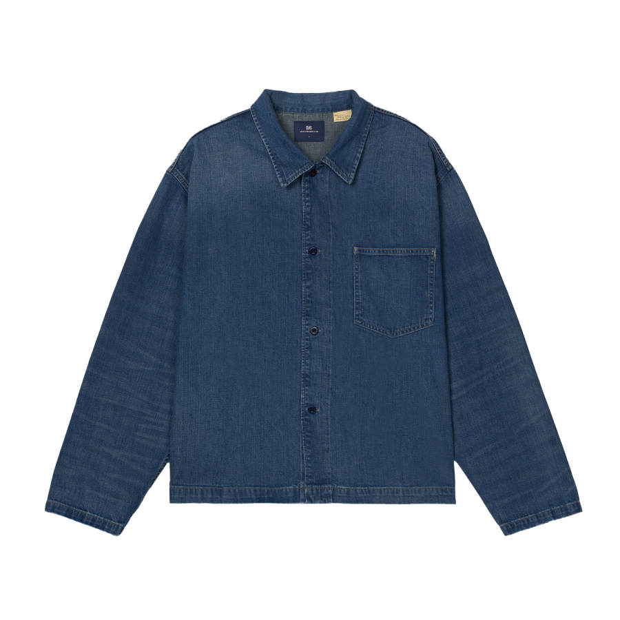 Levis Levis Denim Jackets Unisex Medium Blue Lapel Moderate