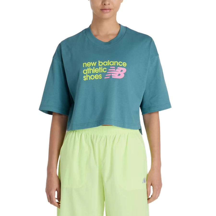 New Balance New Balance T Shirts Women's Dale Crew Neck Moderate