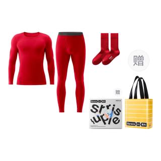 BANANA IN Bananain Red Plan Collection Thermal Set Unisex