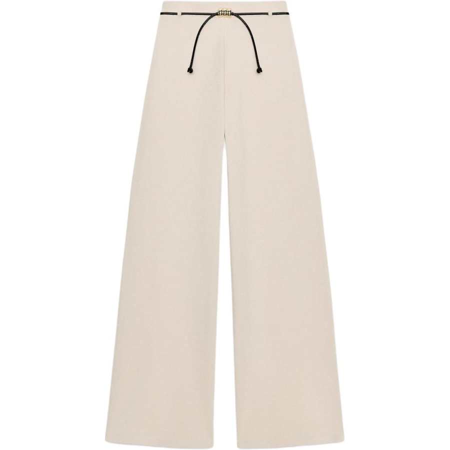 ZARA Casual Pants Women's White Moderate Straight Fit Pants