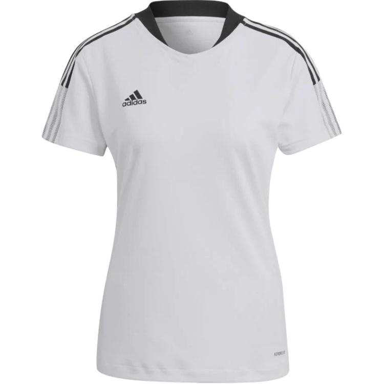 Adidas Adidas Tiro 21 T Shirts Women's White Crew Neck
