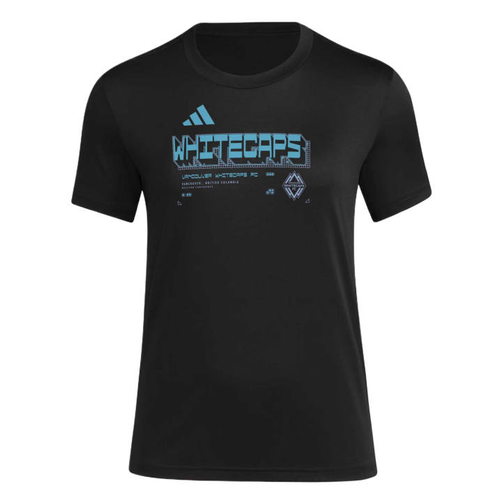 Adidas Adidas T Shirts Women's Black Crew Neck Moderate