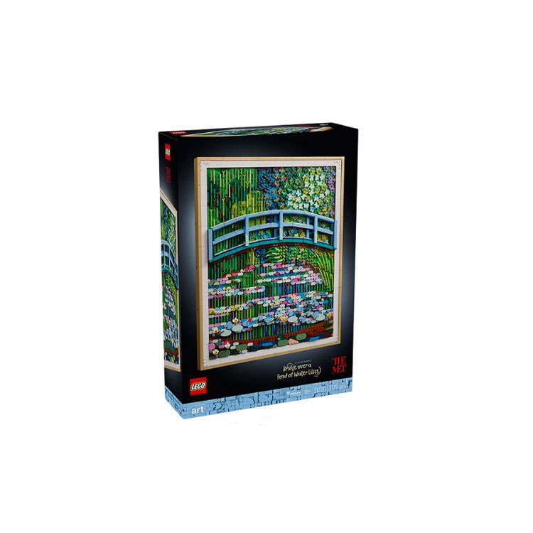 LEGO Art Life Series Monet Water Lilies On The Pond Toys Plastic Building Blocks 3179pcs 31220 ABS