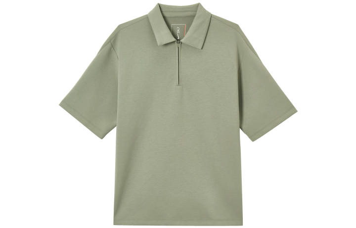 Nike Nike Dri Fit Polo Shirts Men's Light Army Green Lapel Moderate Other