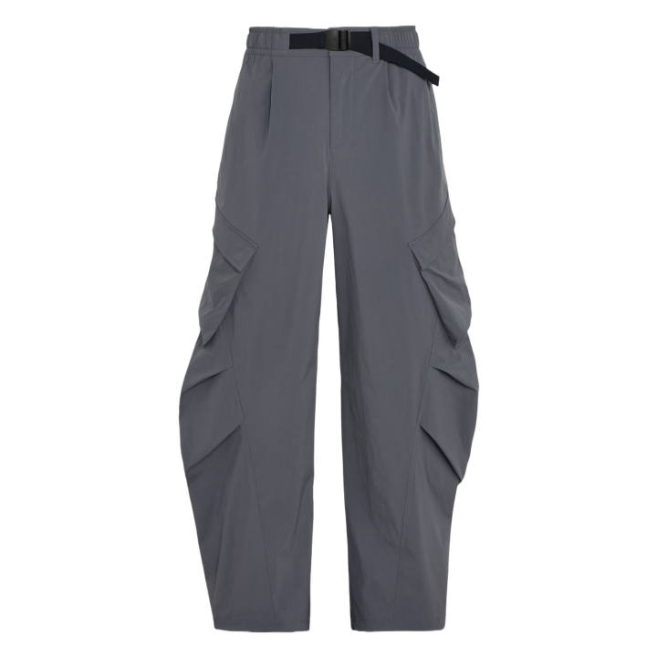 Adidas Adidas Casual Pants Men's Dark Gray Moderate Straight Fit Pants
