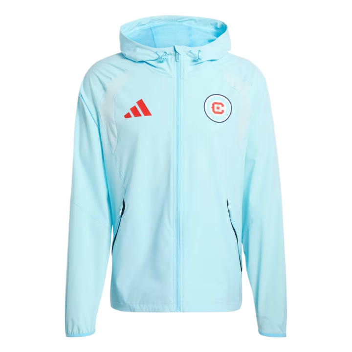 Adidas Adidas Jackets Men's Jile Blue/Bright Red Hooded Moderate Other