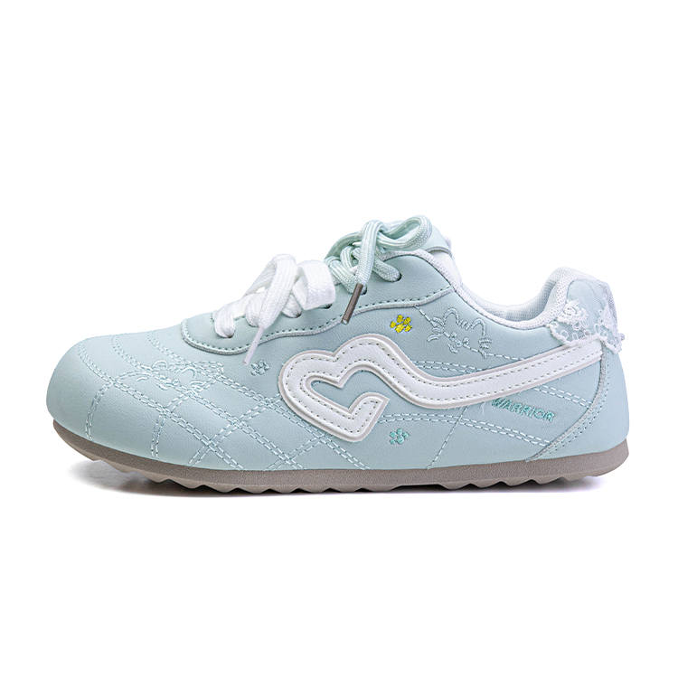 WARRIOR WARRIOR German Army Trainers Women's Low Top Green White