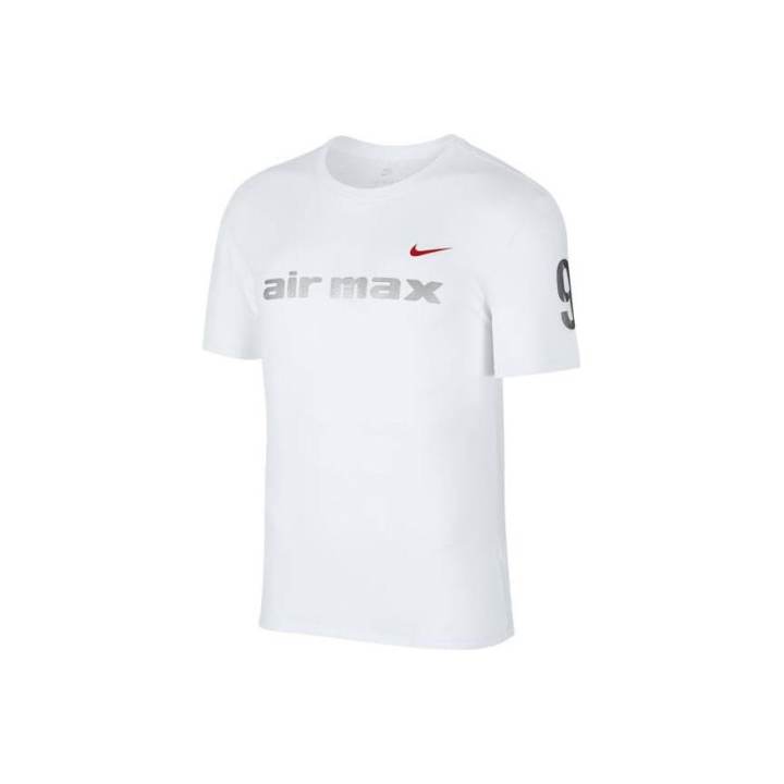 Nike Nike T Shirts Men's White Crew Neck Moderate Straight Fit