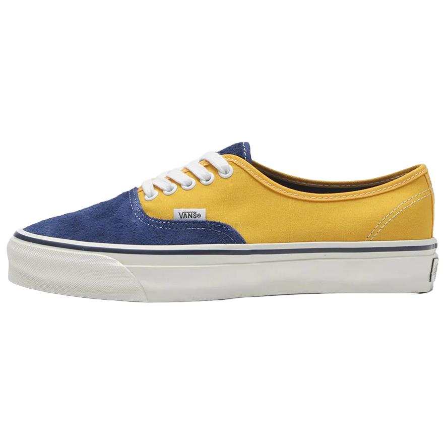 Vans Vans Premium Authentic 44 Skateboard Shoes Unisex Yellow Blue