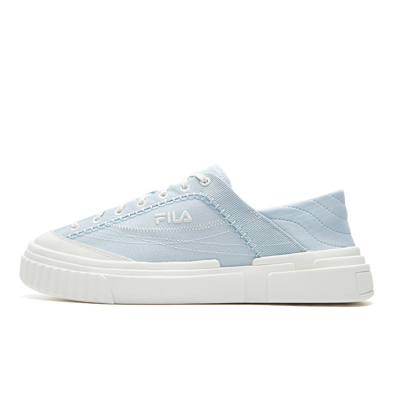 FILA LOOP 1+ Breathable Lightweight Low top Canvas Shoes Women's Glaze Grass Blue/Snow