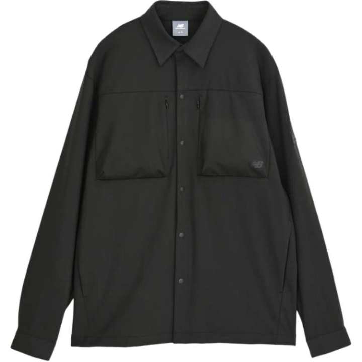 New Balance New Balance Shirts Men's Black Lapel Moderate